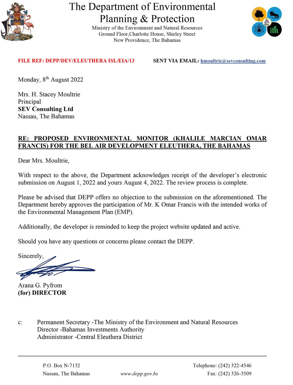 Environmental Impact & Management | Bel Air Bahamas